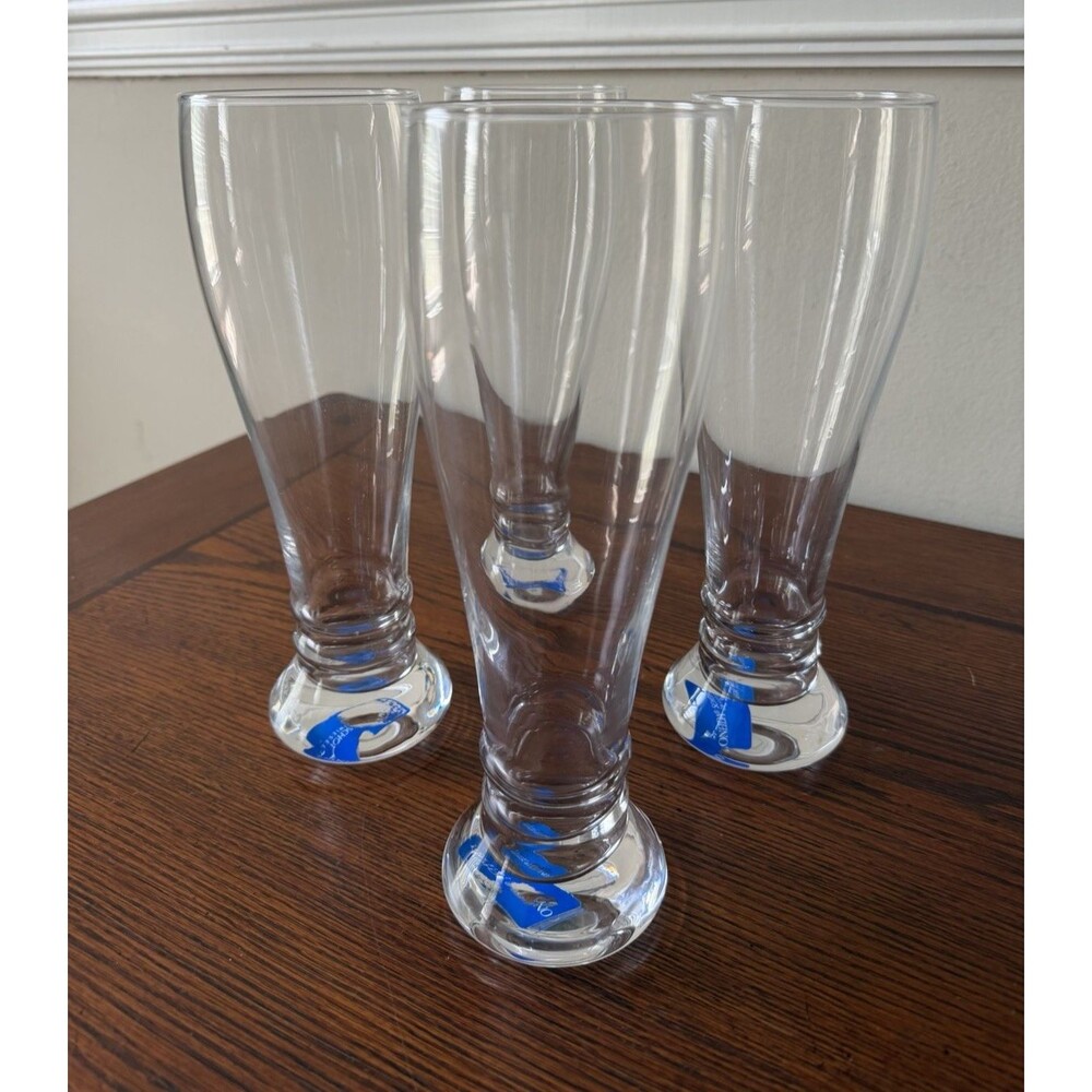 4  Schott Zwiesel Bavaria Weissbier Tritan Beer Glasses 10"  0.5L 22 oz No Box